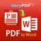 VeryPDF PDF to Word Converter for iOS does convert your PDF files to editable Word files on your iPhone and iPad