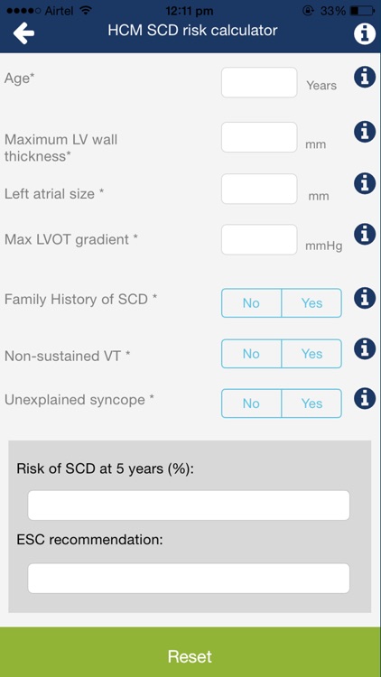 HCM SCD risk calculator