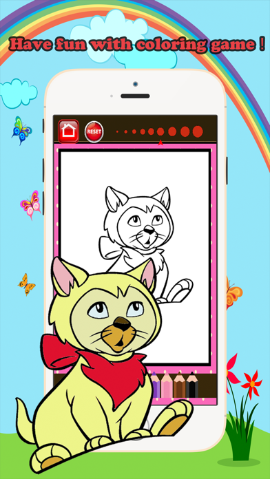 How to cancel & delete Cat Coloring Book Play Educational Toddler Games from iphone & ipad 3