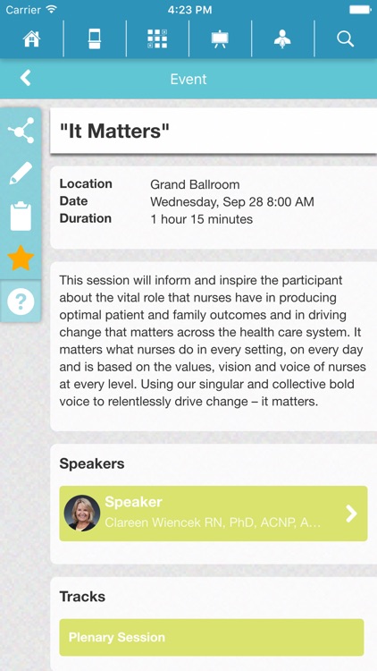 TRENDS SePA AACN Events