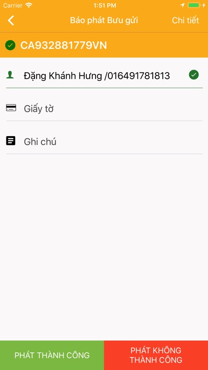 Báo phát cho Bưu tá screenshot-3