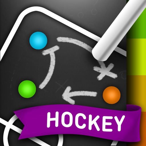 CoachNote Hockey & Ringette ( Ice , Field, Under Water ): Sports Coach’s Interactive Whiteboard Icon