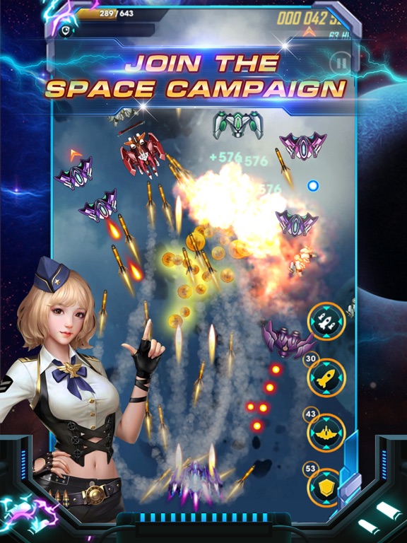 Screenshot #4 pour Space Squadron: Galaxy Shooter