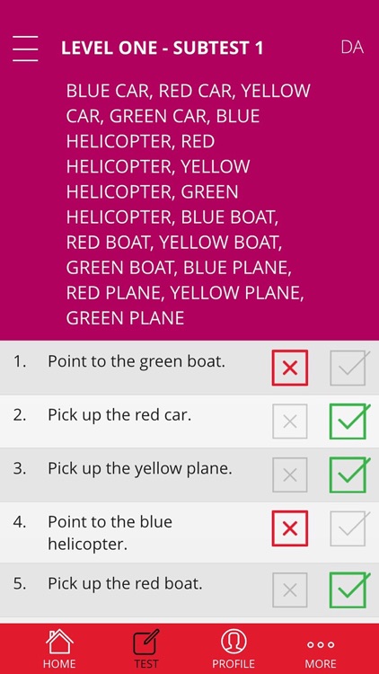 COT Test