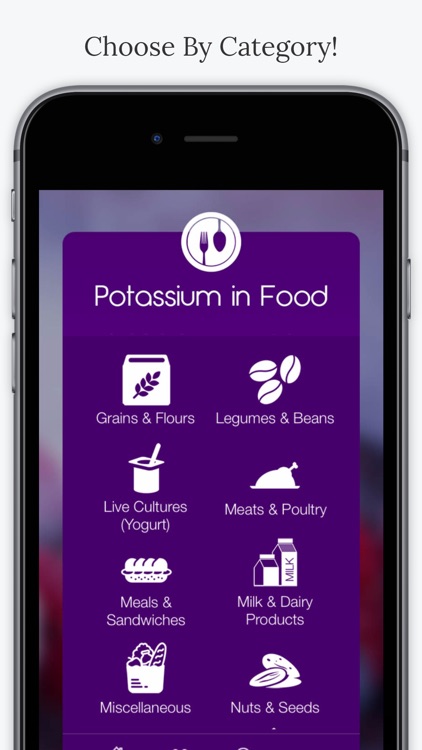 Potassium In Foods