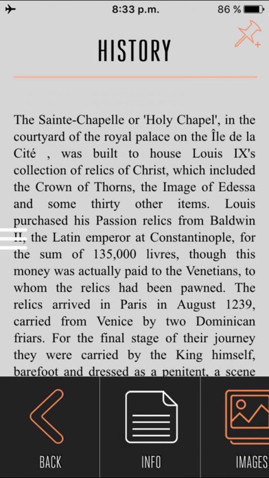 How to cancel & delete Sainte-Chapelle Visitor Guide from iphone & ipad 3