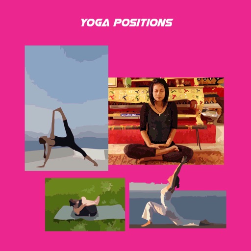 Yoga positions icon