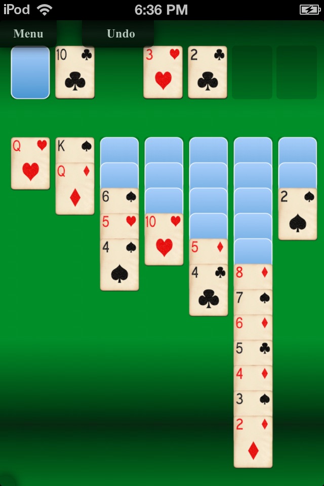 SolitaireX card game screenshot 2