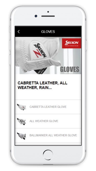 Srixon EU Catalogue screenshot 2