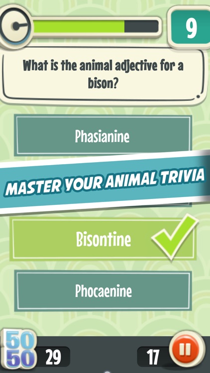 Quiz Owl's - Animal Trivia