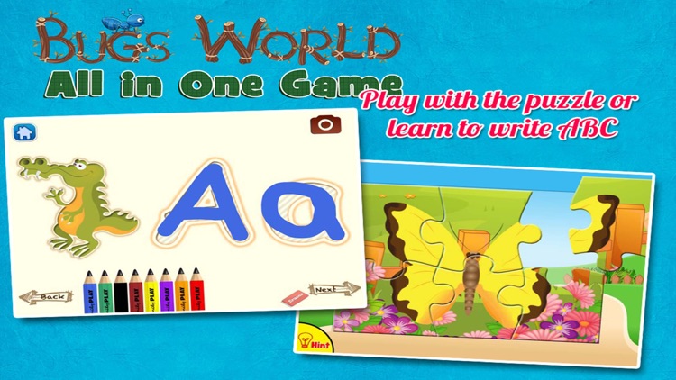 Bugs World Fun Games for Kids