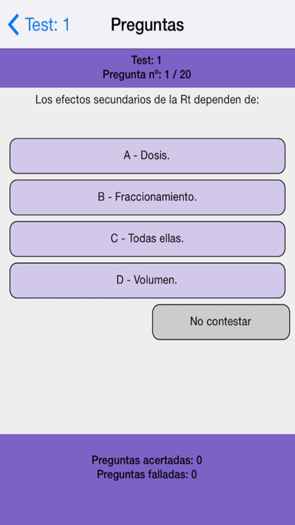 Radioterapia Test