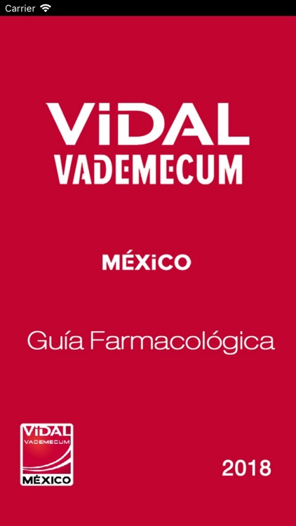 Vidal Vademecum México 2018