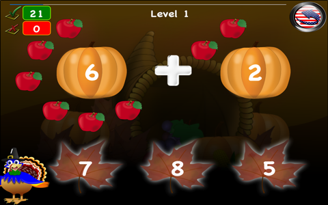 Thanksgiving Math for Kids - náhled