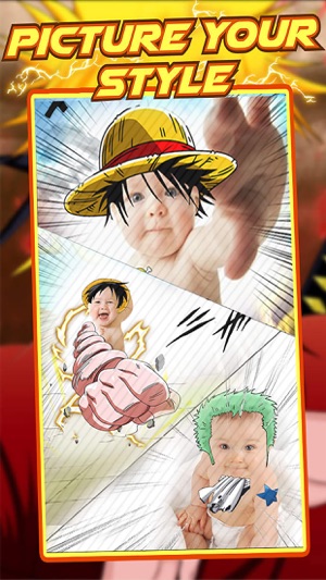 Anime Face Maker for One Piece Sticker Camera HD -  Luffy Ma(圖1)-速報App