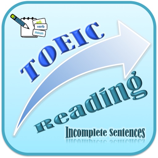 TOEIC Reading Test (Incomplete Sentences) iOS App