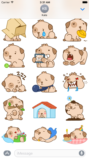 Cooper Dog - Sticker for iMessage(圖3)-速報App