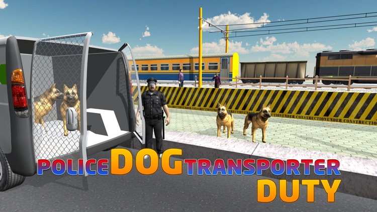 Police Dog Transporter Truck – Drive minivan & transport dogs in this simulator game