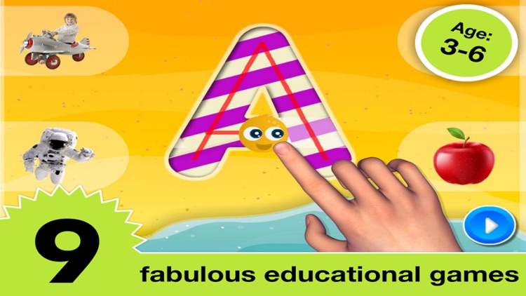 Letter quiz • Alphabet School & ABC Games 4 Kids screenshot-1
