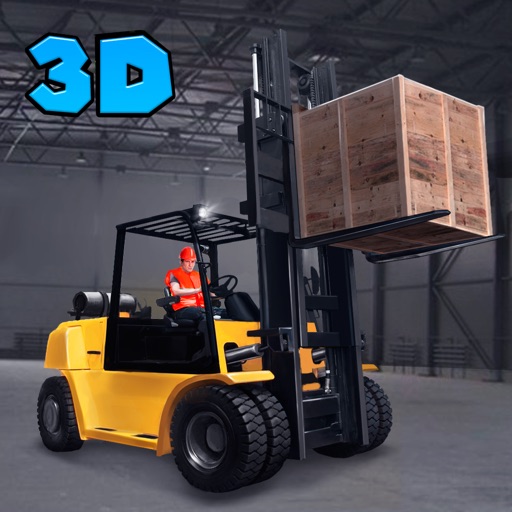 Heavy Cargo Forklift Simulator 3D Full Icon