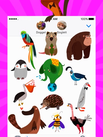 Cute Animal Stickers screenshot 2