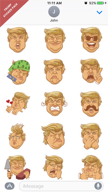 The President Stickers - Trump screenshot-0