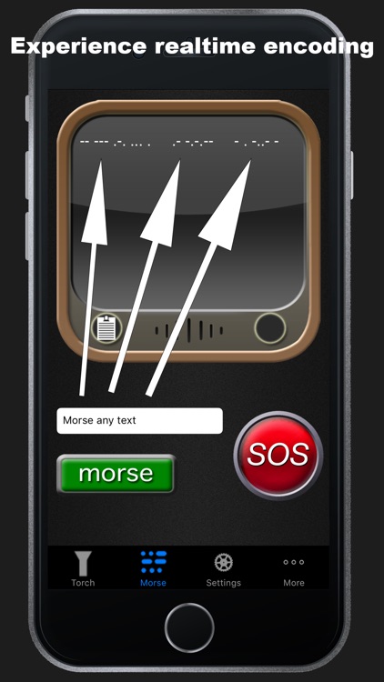 Flashlight & Morse Utility