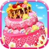 玫瑰婚礼蛋糕 - 甜品设计食谱儿童游戏免费