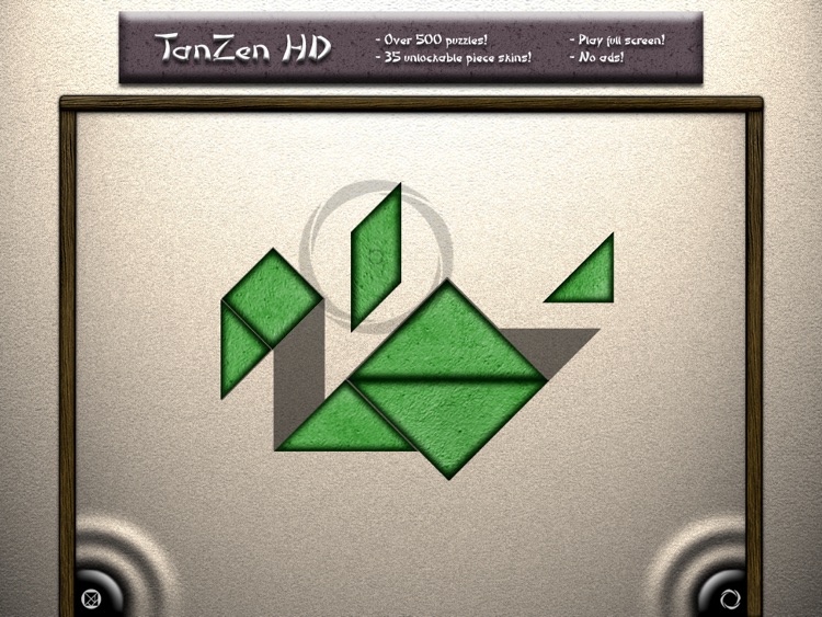 TanZen HD Free - Relaxing tangram puzzles