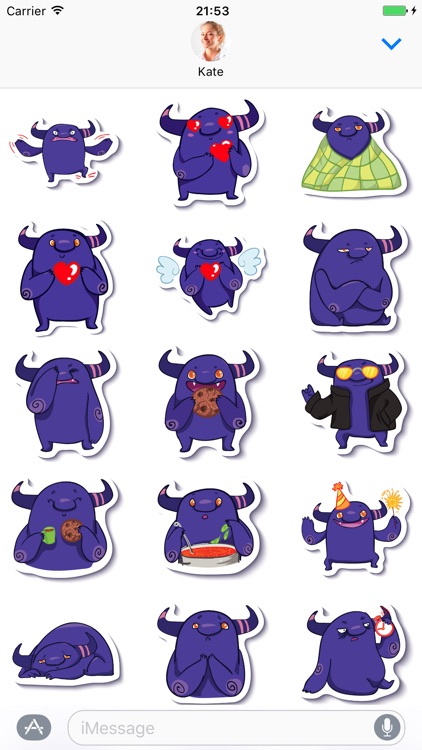 Monster - Stickers for iMessage