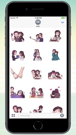 Young Couple! Stickers(圖2)-速報App