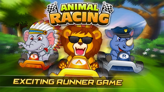 Super Crazy Racing Go - Animals jump and run(圖1)-速報App