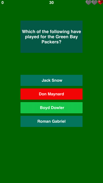 Trivia for Green Bay Packers - American Football screenshot 4