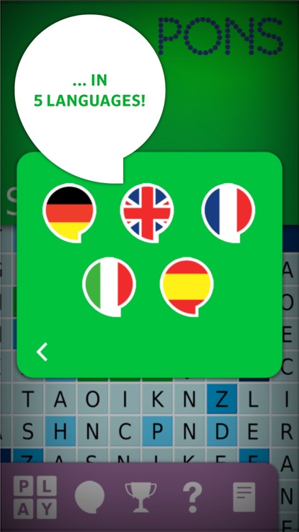 PONS SpellFlash – the language game for English, Spanish, French, Italian and German