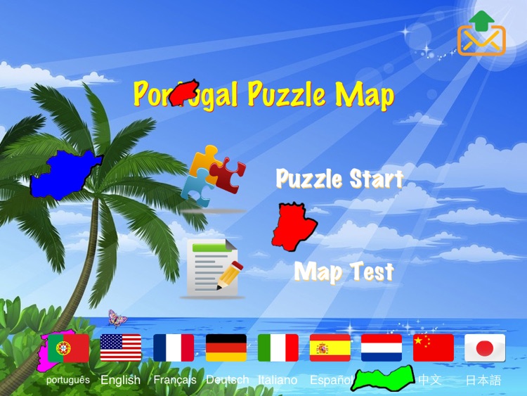 Portugal Puzzle Map