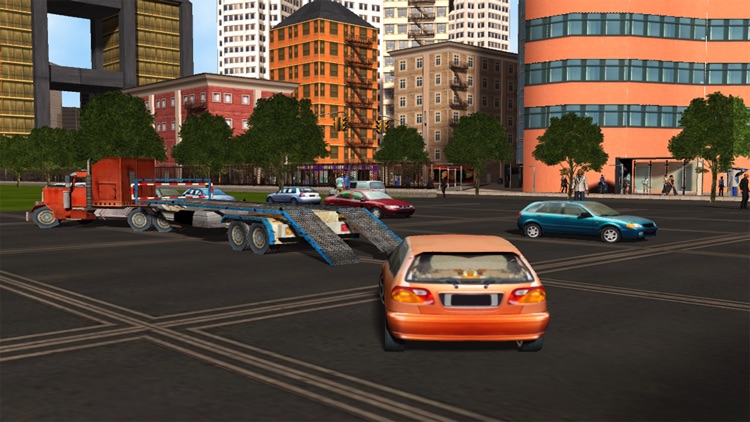 City Car Transport - Cargo Trailer Truck screenshot-3