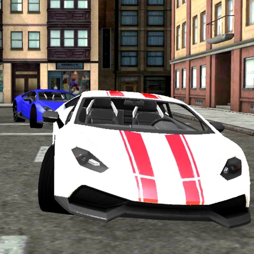 Top Down Racer 3D Icon