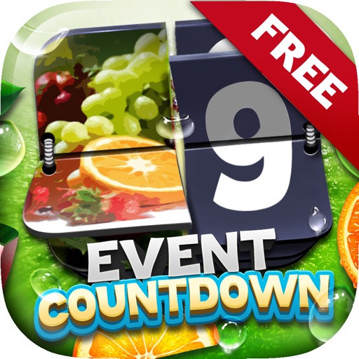 Event Countdown Beautiful Wallpaper in Fruits Land