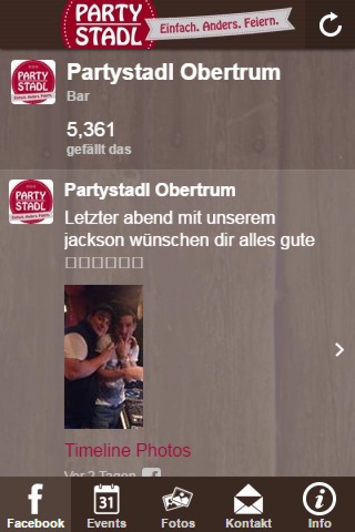 PARTYSTADL Obertrum screenshot 2