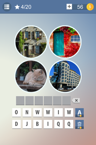 4 Pics 1 Word Quiz - new Pictures and Levels screenshot 3