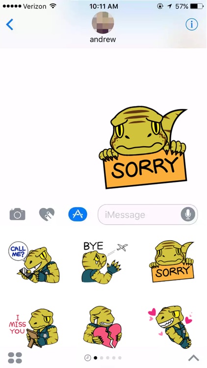 Raptor Cop Sticker screenshot-3