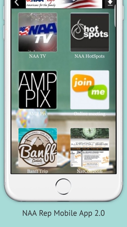 NAA Rep Mobile App 2.0