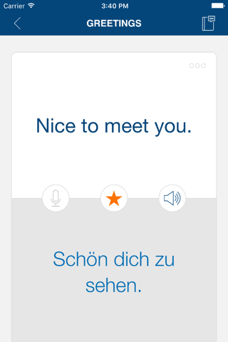 Learn German Phrases Pro screenshot 3