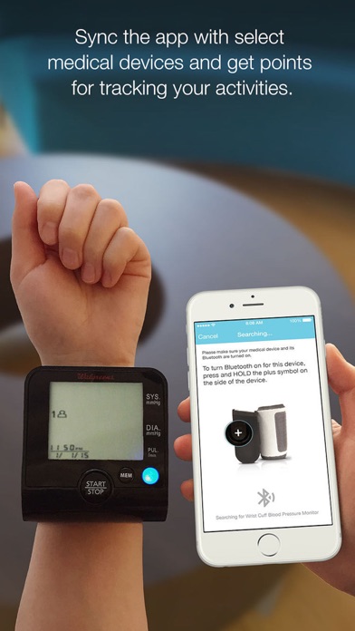 walgreens bluetooth blood pressure monitor app