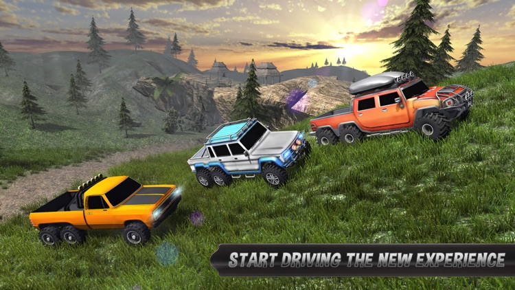 Offroad 6x6 Truck Driving 2017 - Driver Simulator screenshot-4