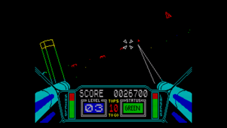 Screenshot from Spectaculator, ZX Spectrum Emulator