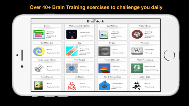 Brainturk Peak Brain Training to Elevate focus(圖2)-速報App