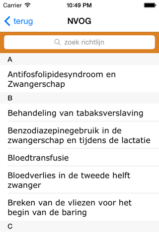 Netwerk Geboortezorg Noord West Nederland screenshot 2