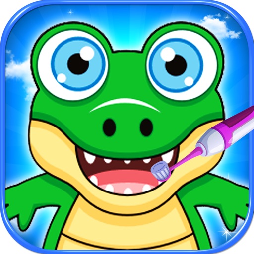 Candy Crazy Alligator Dentist - Free Sweet Kids Game