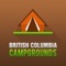 Where are the best places to go camping in British Columbia